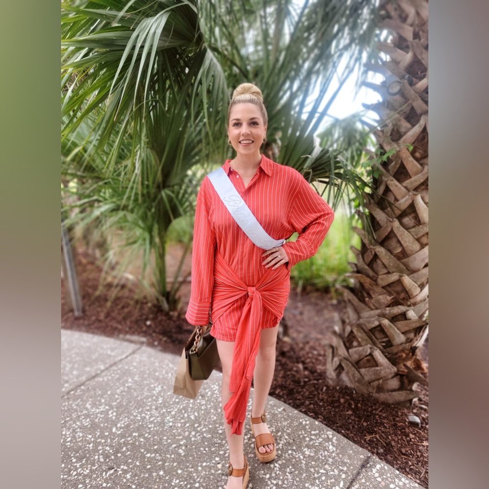 Bardot Malira Long-Sleeve Mini Shirt Dress